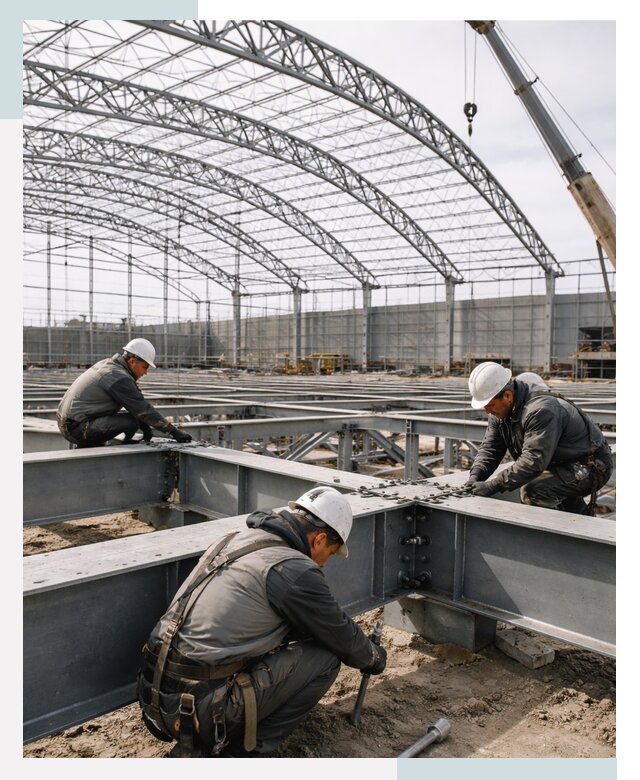 Крытый футбольный манеж в Кондопоге от 90353 р. | СтальСтрой